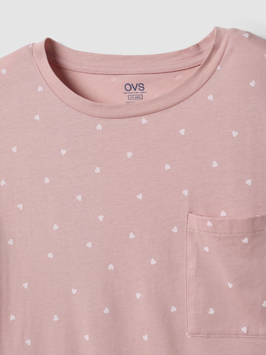 Pink pure organic cotton nightshirt_5