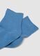 Light blue stretch cotton socks_1