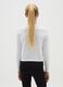 Girls' pure cotton white t-shirt regular fit_1