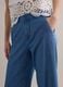 Wide-leg blue cotton trousers_3