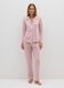 Long pink pure cotton pyjamas regular fit_0
