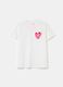 T-shirt con stampa cuore_5