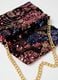 Multicolour Velvet Clutch with Sequins_2