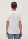 White short-sleeved organic cotton T-shirt_1