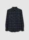 Multicolour long sleeve pure cotton regular fit check shirt_4