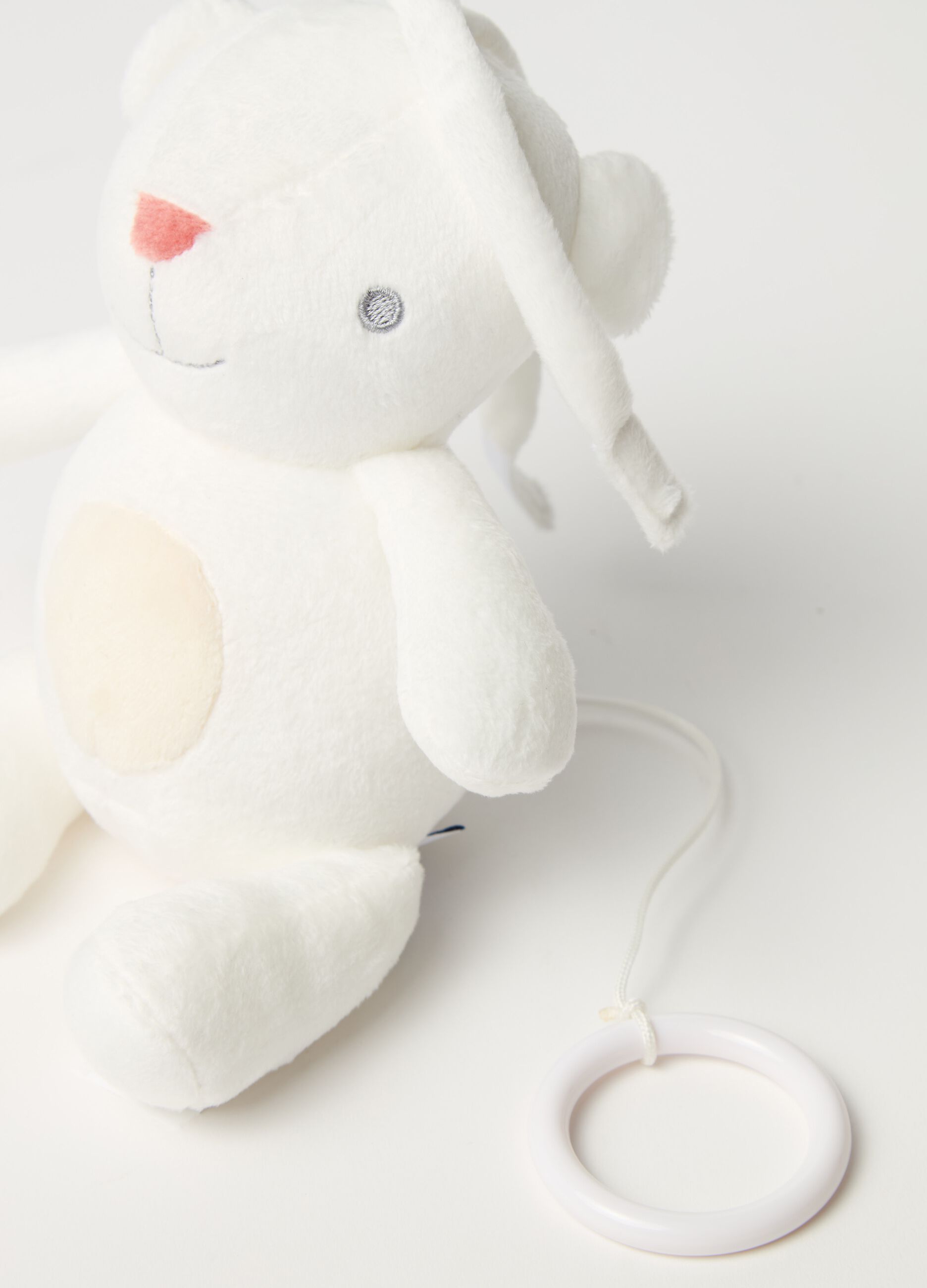Teddy bear with music box