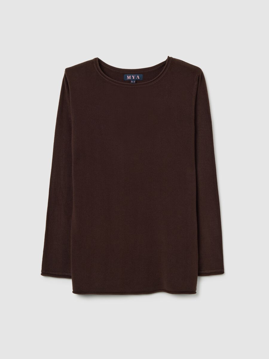 Brown Acrylic Jumper_0