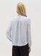 Semi-sheer blouse with frill_2