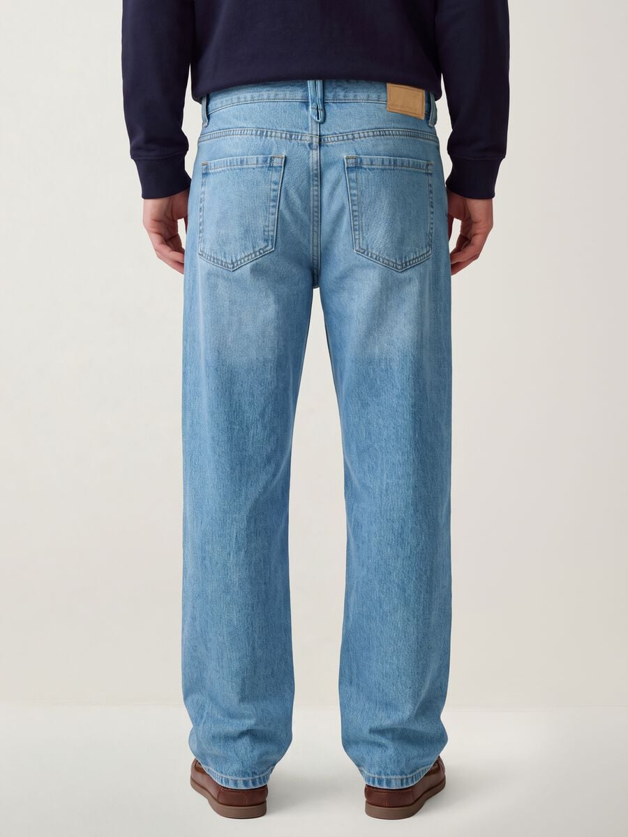 Pure cotton denim jeans, relaxed fit_3
