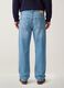 Jeans denim in puro cotone relaxed fit_3