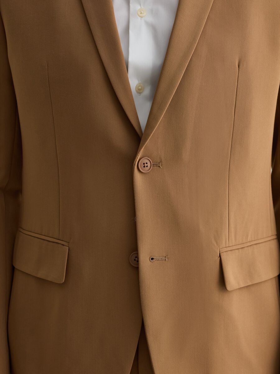 Slim-fit single-breasted blazer_3