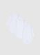 Pure White Cotton Baby Bodysuit Tripack_0