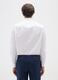 White pure cotton regular fit shirt_2