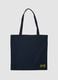 RE-UP shopper tote with "Break the Pattern" screen print_1