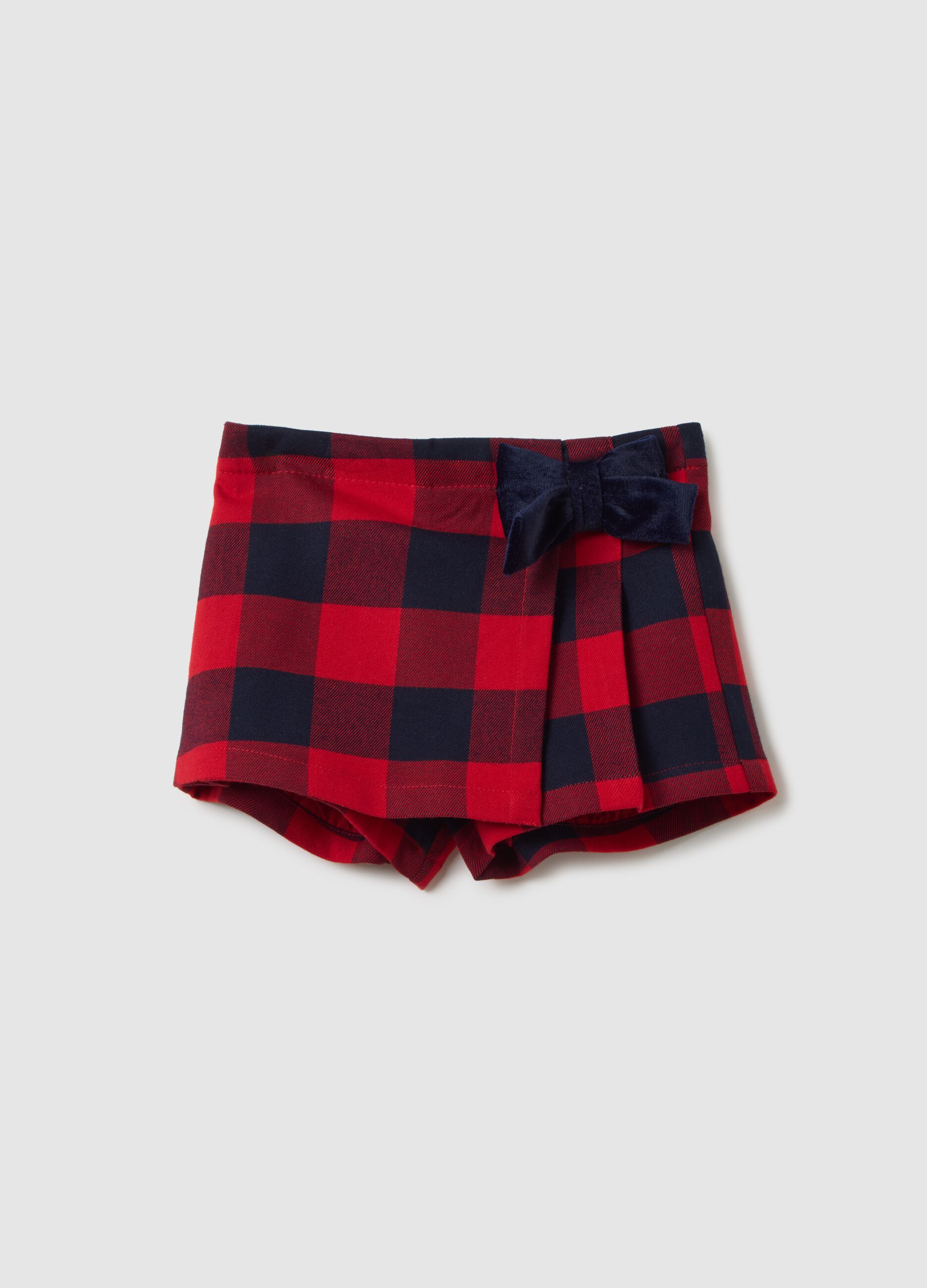 Girl's multicolor stretch blend shorts
