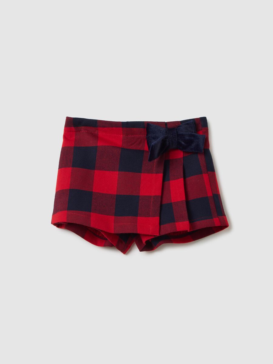 Shorts da bambina in misto elasticizzato multicolor_0