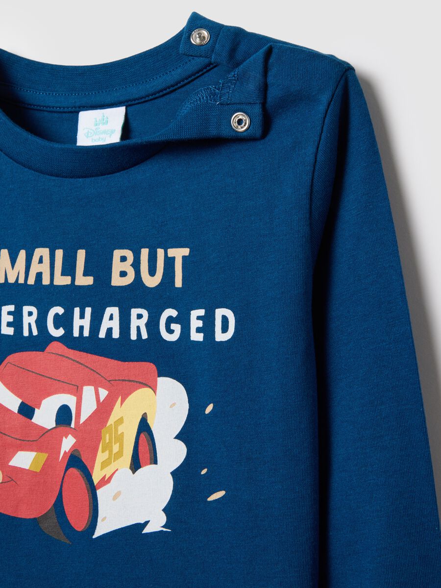 Pigiama in puro cotone multicolor da neonato regular fit con stampe Cars_2