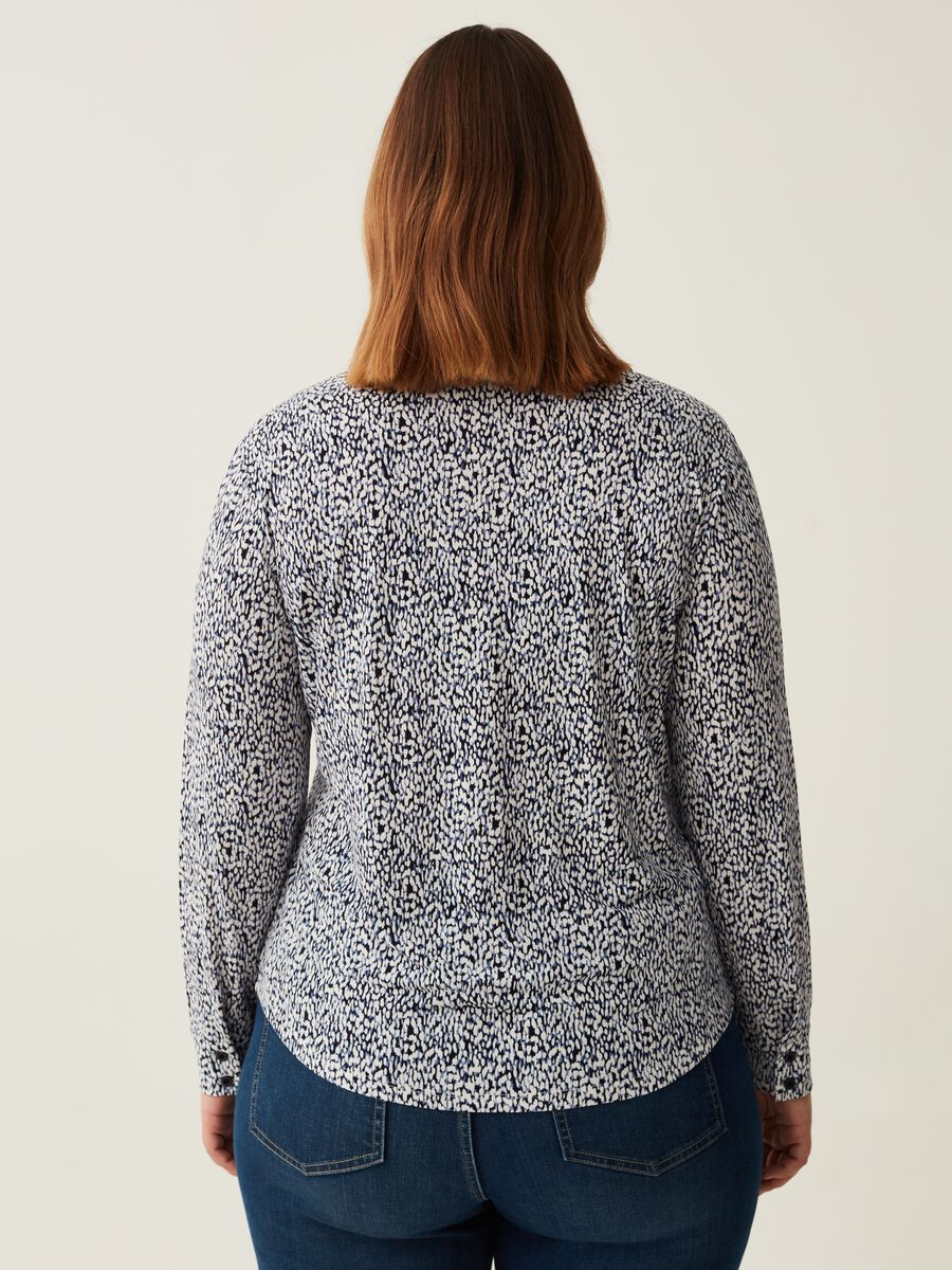 Camicia con stampa all-over Curvy_2