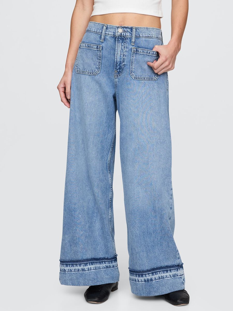 Gap Wide Leg Denim Jeans_1