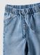 Blue denim jeans in cotton blend regular fit for baby girl_2