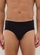 Pack of black stretch cotton regular fit briefs_1