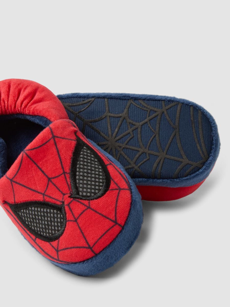 Pantofole rosse MARVEL Spider-Man con stampa ragnatela per bambino e ragazzo_1