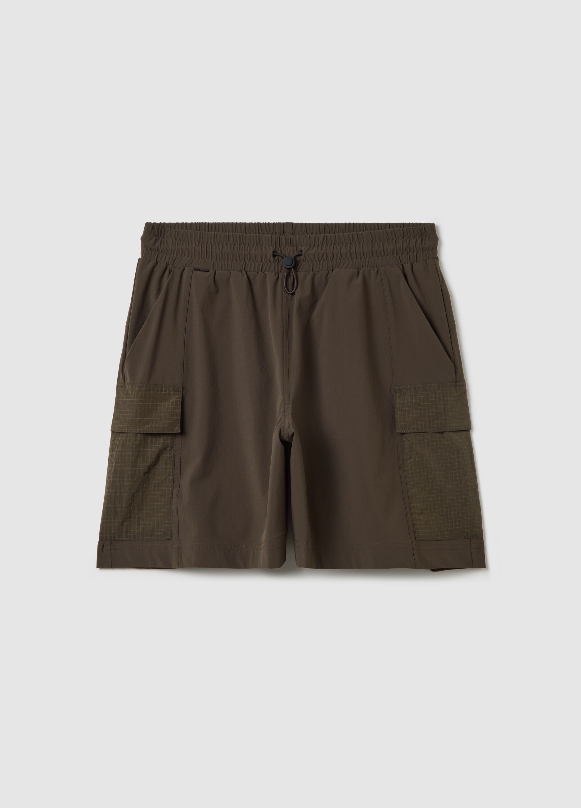 ALTAVIA WITH DEBORAH COMPAGNONI wide-leg cargo shorts