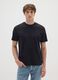T-shirt in puro cotone nero regular fit_0