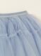 Blue tulle skirt for baby girl_1