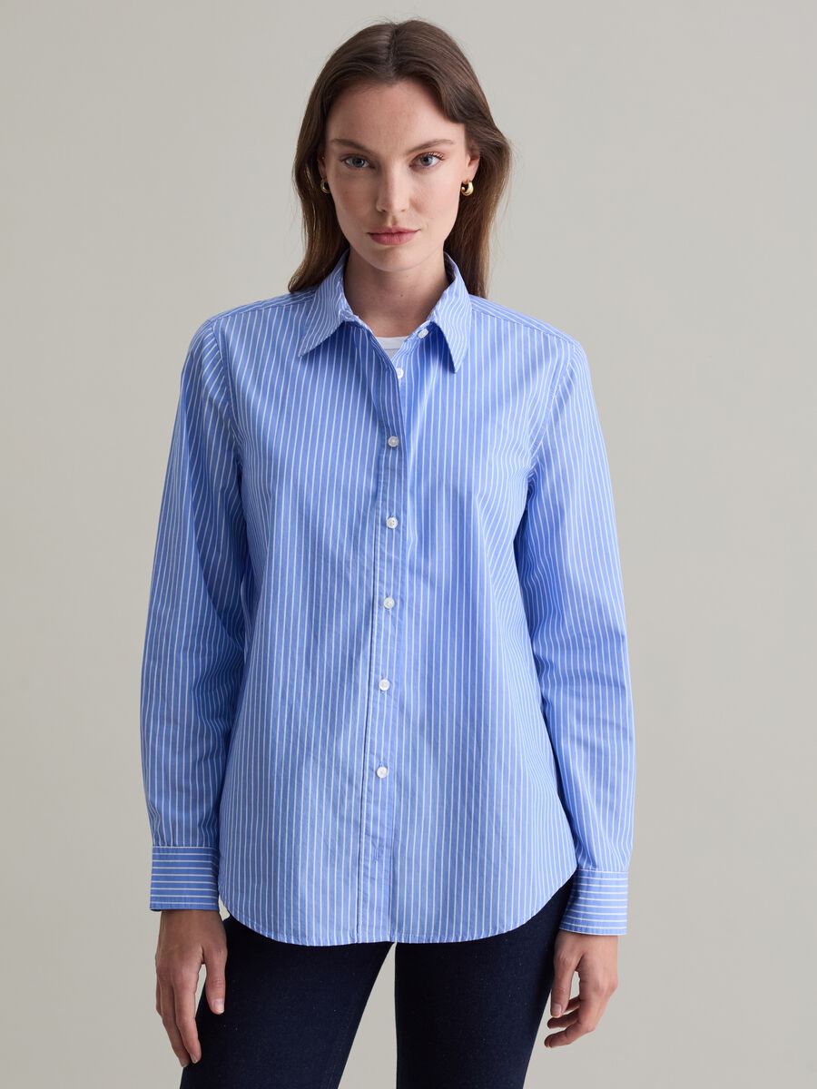 Cotton poplin shirt_0