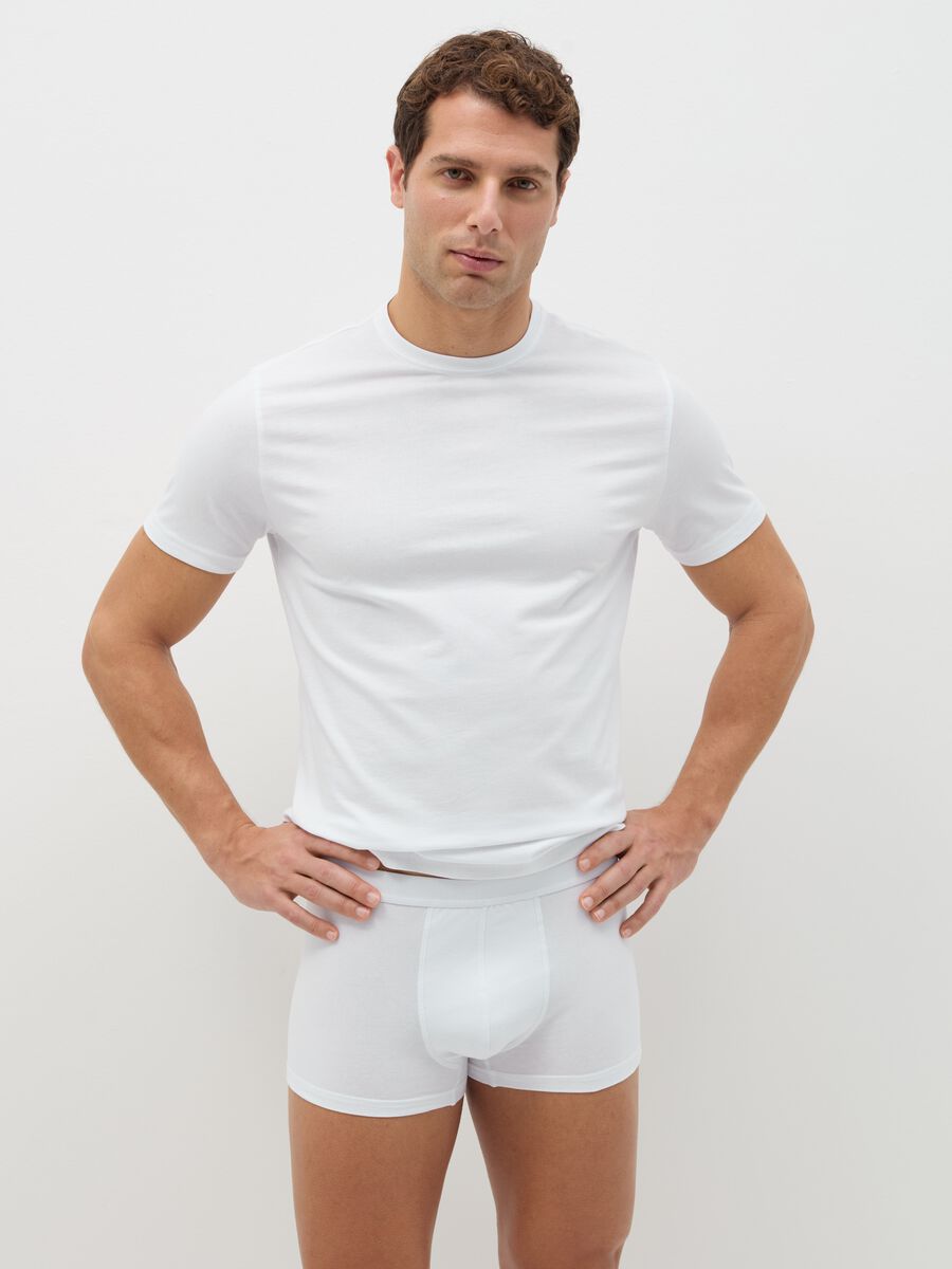 Five-pack boxers in organic cotton_0