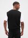 Black pure cotton waistcoat_2