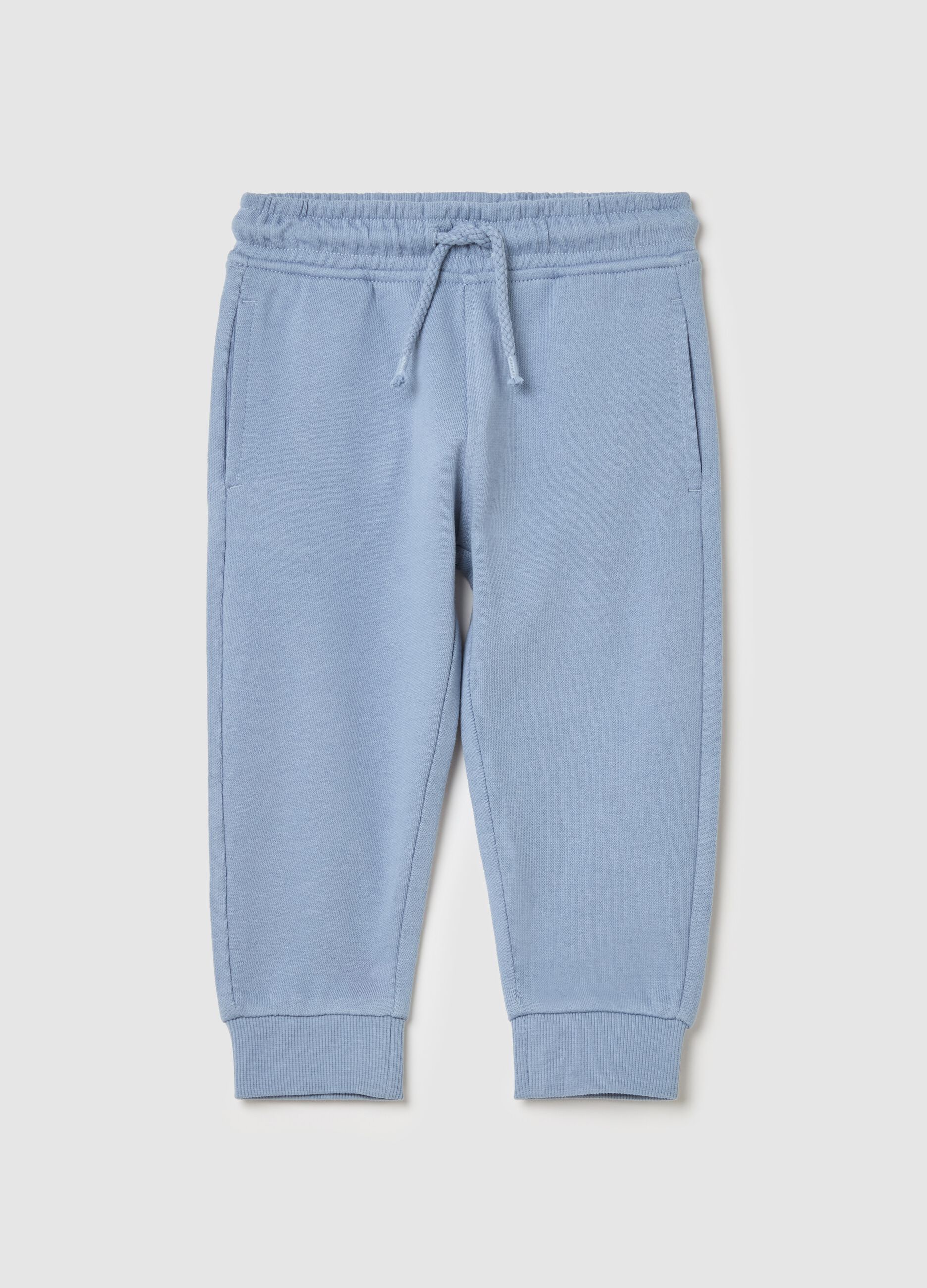 Joggers in cotone con coulisse
