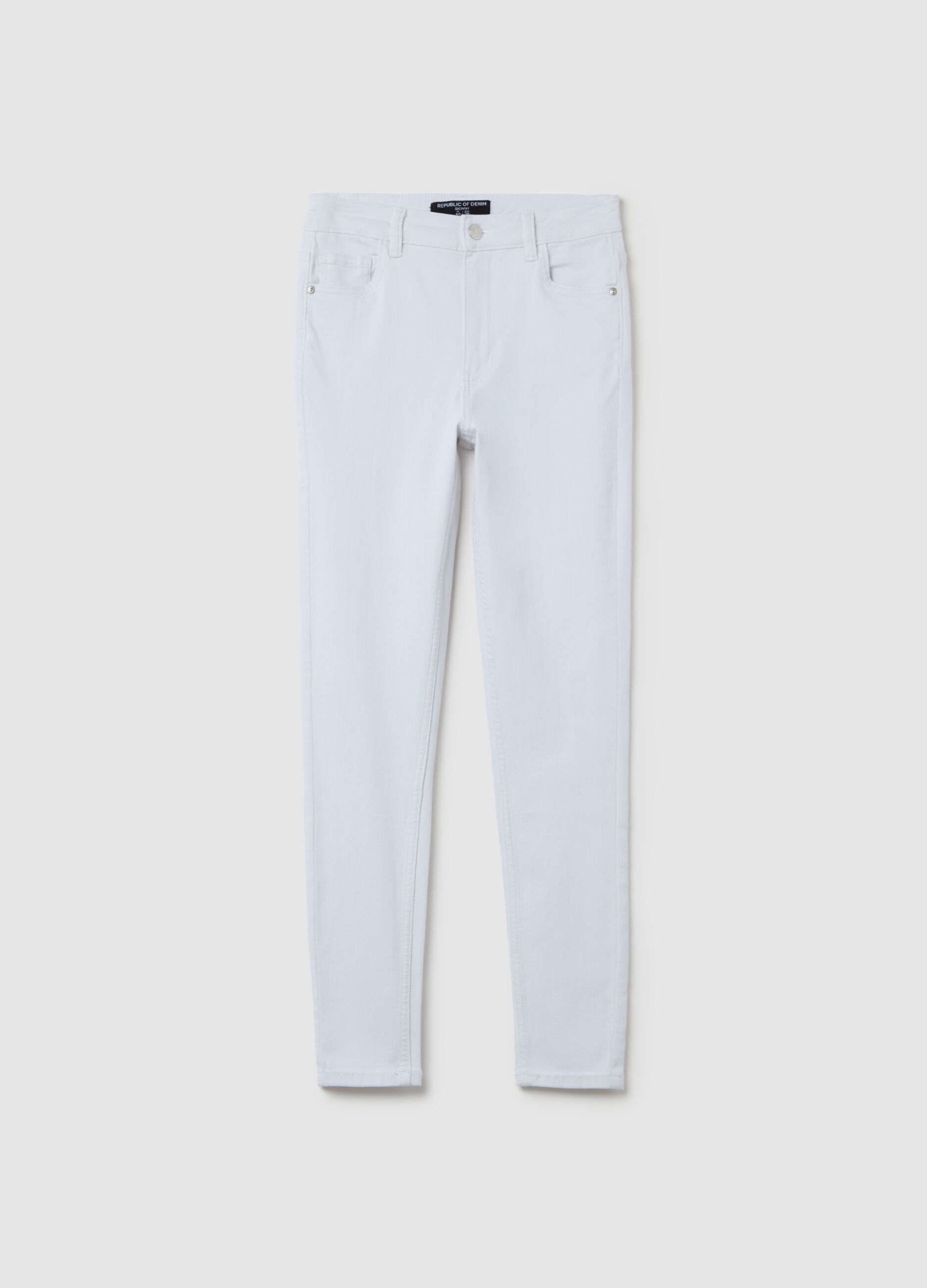 Jeans skinny fit a vita alta