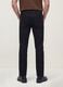 Pantaloni neri in twill di cotone elasticizzato slim fit_3