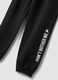Pantaloni jogger neri in puro cotone_2