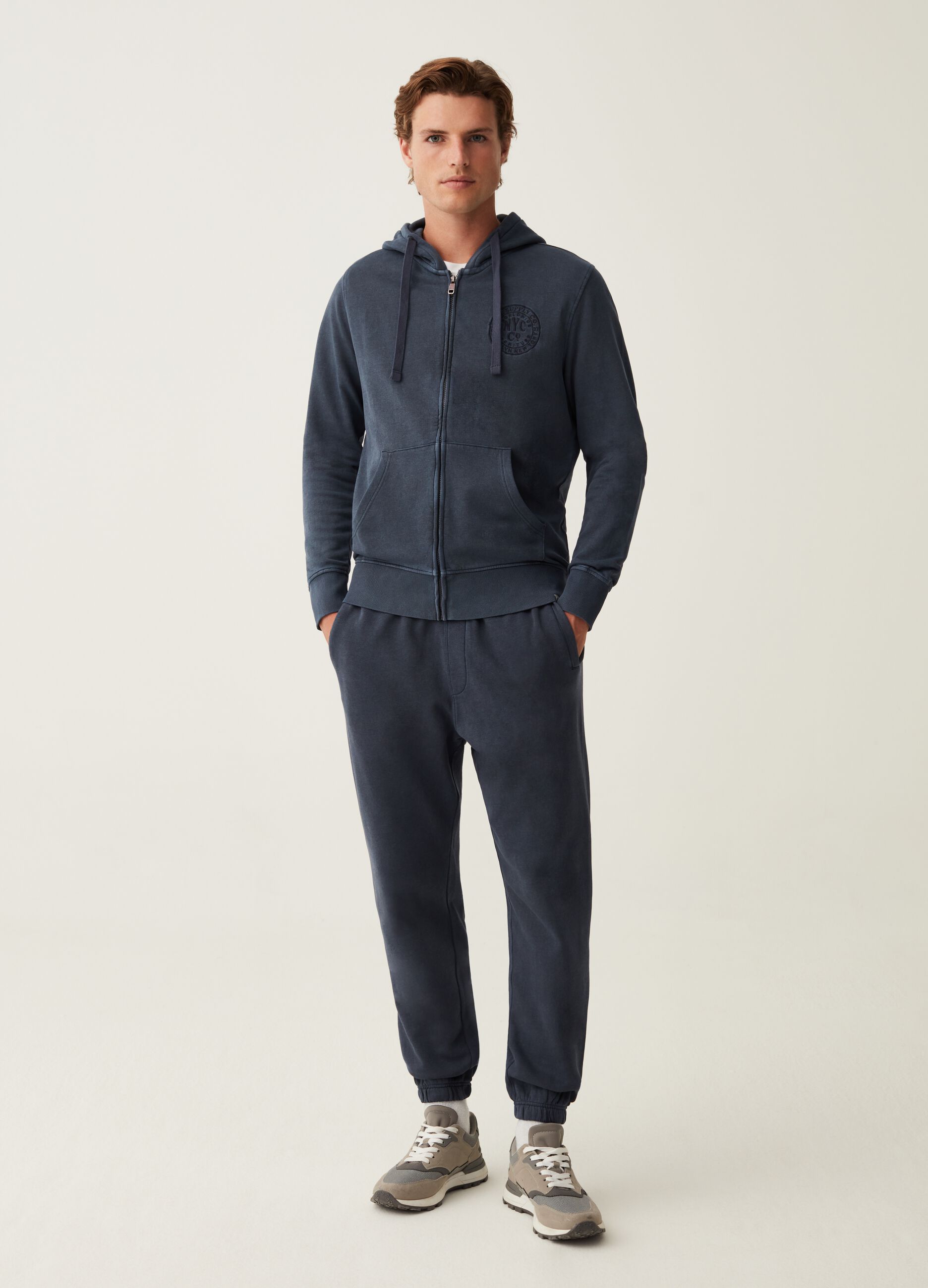 Pantaloni Tuta Uomo in Cotone e Felpati OVS