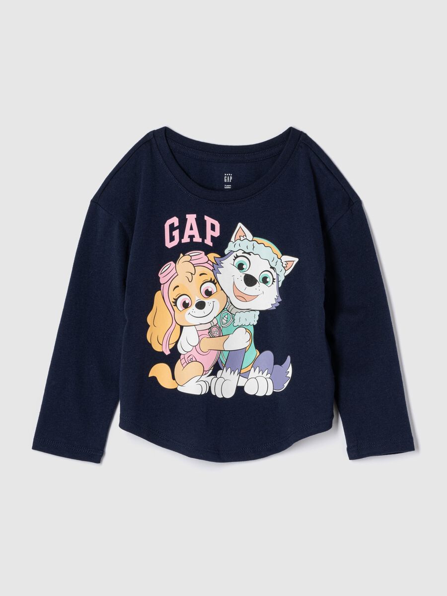 T-shirt with long sleeves and Paw Patrol print_0