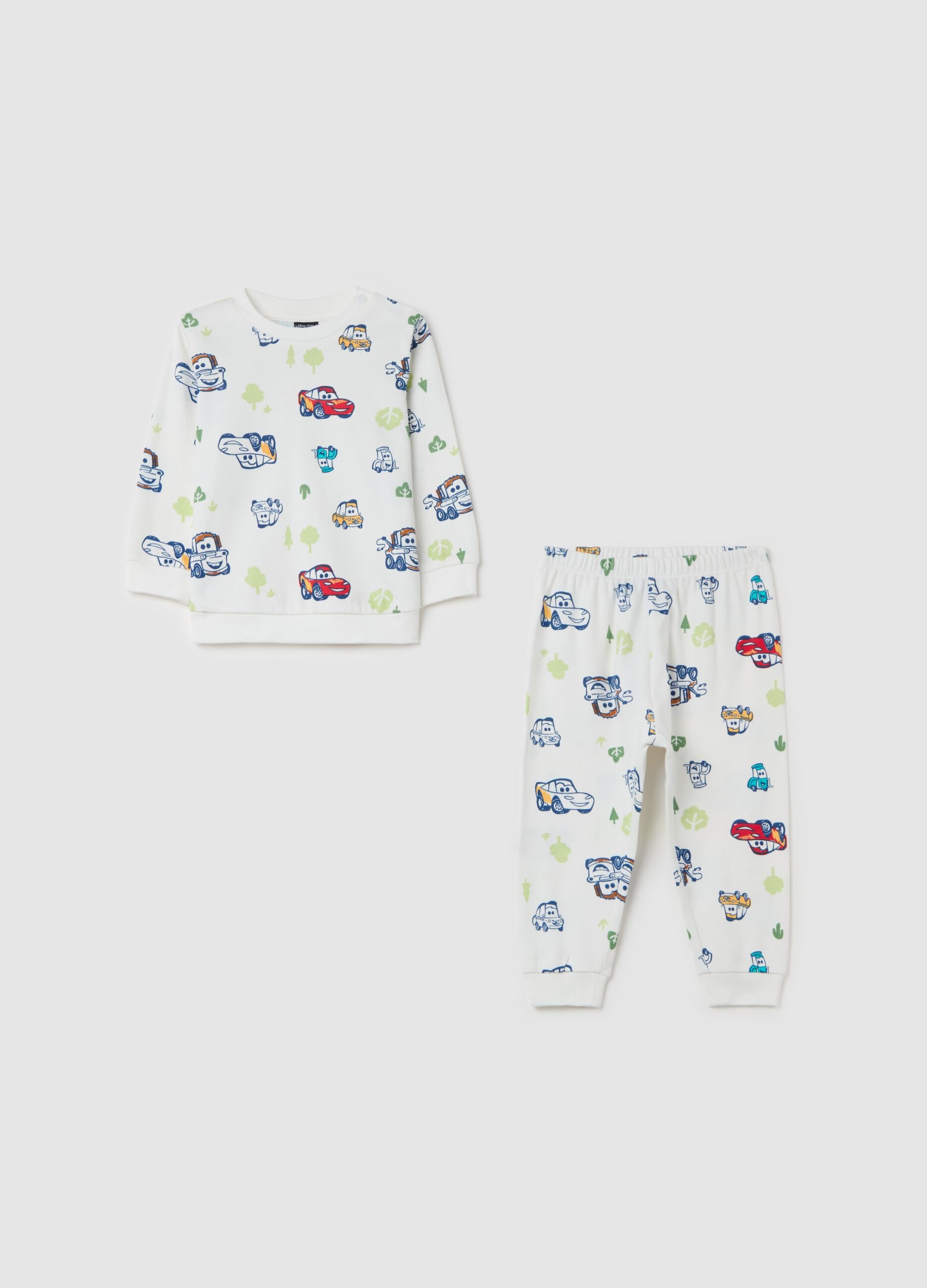 Cotton pyjamas with Cars print
