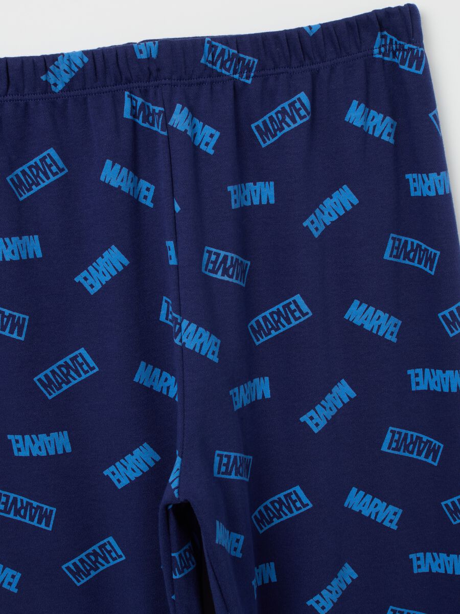 Pigiama blu in cotone per bambino_3