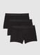 Black stretch cotton boxer regular fit_4
