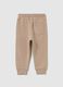 Children's trousers in pure cotton beige regular fit_1