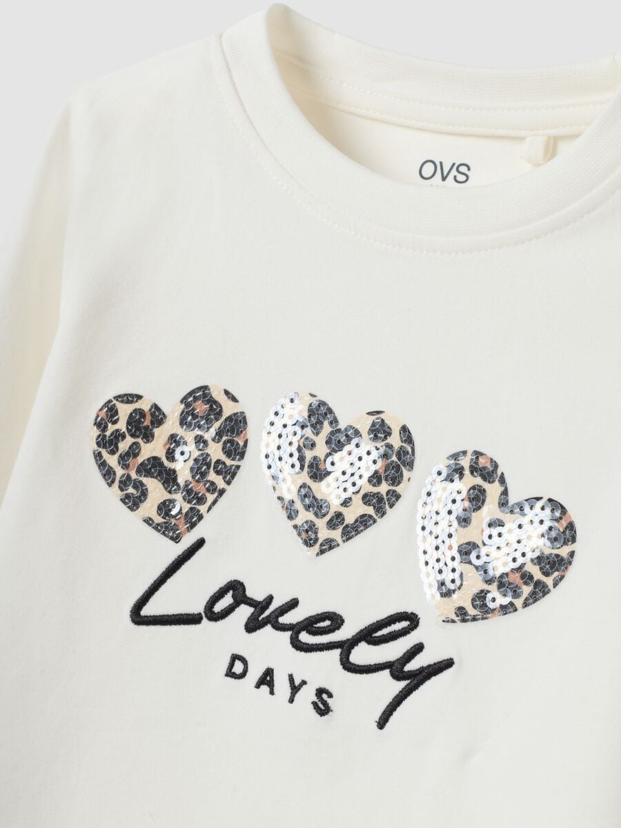 White stretch cotton crew-neck T-shirt_2