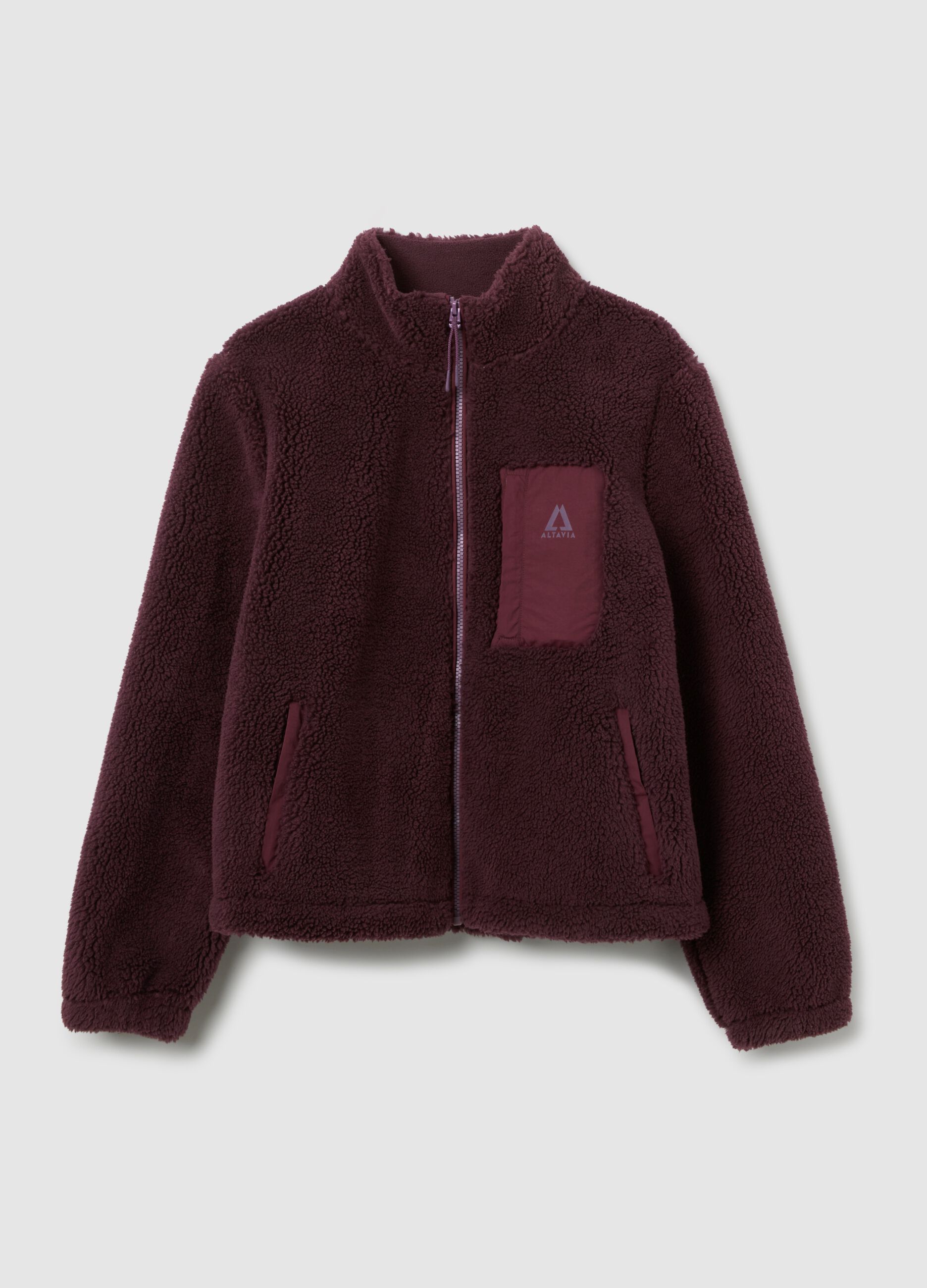 Sherpa Full Zip Jacket ALTAVIA WITH DEBORAH COMPAGNONI