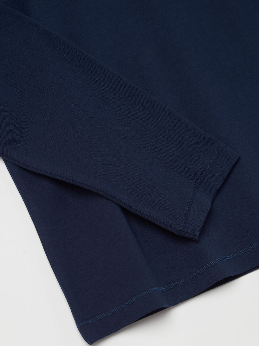 Long-sleeved T-shirt in stretch cotton_5