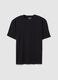 Black pure cotton relaxed fit T-shirt_4