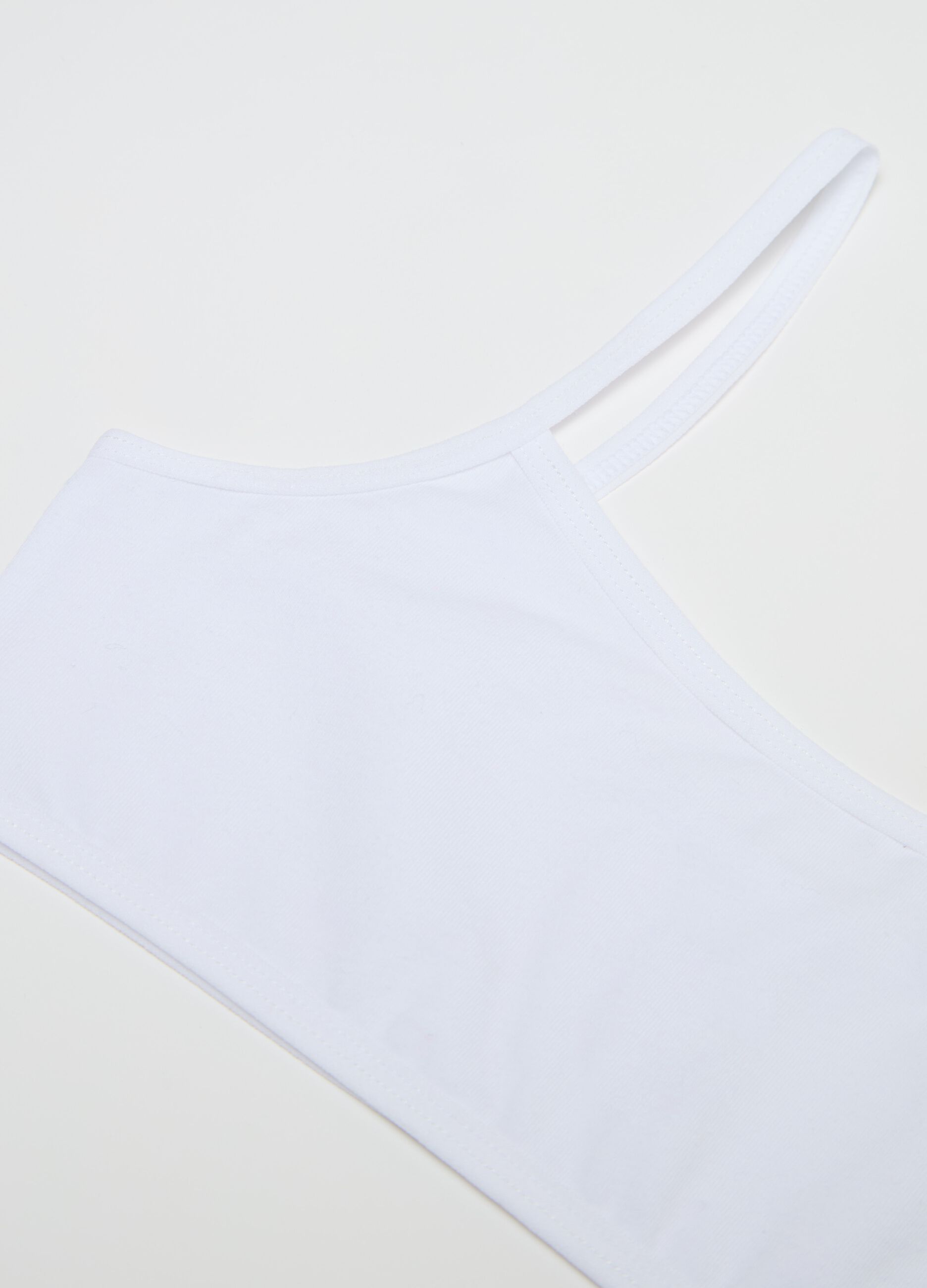 Two-pack under tops in stretch cotton
