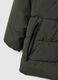 Green padded jacket for children_2