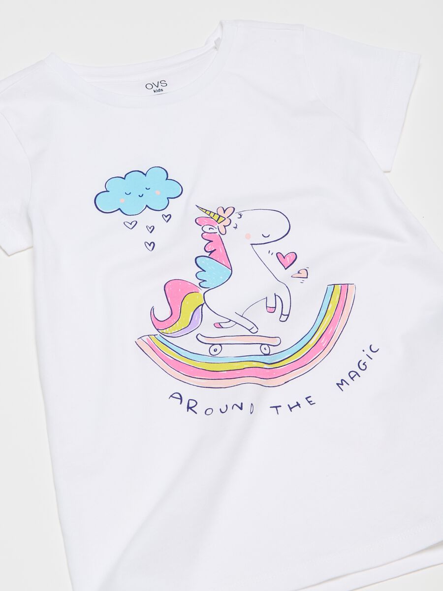 Organic cotton pyjamas with print_2