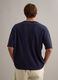 Blue pure cotton regular-fit short-sleeve T-shirt_3